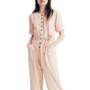 Madewell Topstiched Coverall Jumpsuit Blogger fav